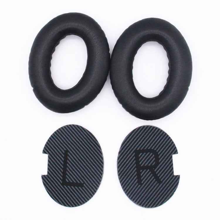 2 PCS Headset Sponge Cover Earmuffs For Bose QC25 / QC15 / QC2 / QC35 / AE2i, Lambskin