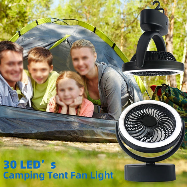 YQ-8004 USB Charging Outdoor Wild Camp Fan Multifunction Camping Tent LED Fan