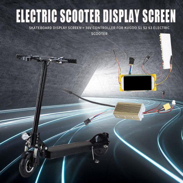 Electric Scooter LED Display Screen Main Control Board Replacement Accessories For Kugoo S1 / S2 / S3 Series, Controller+Display