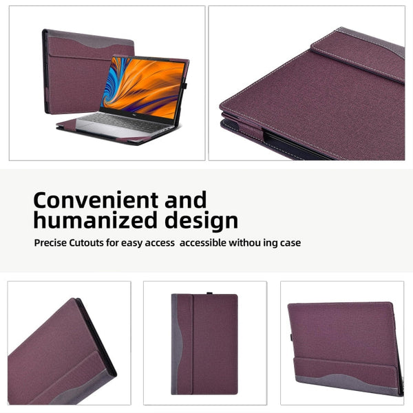 14 Inch Leather Laptop Anti-Fall Protective Case