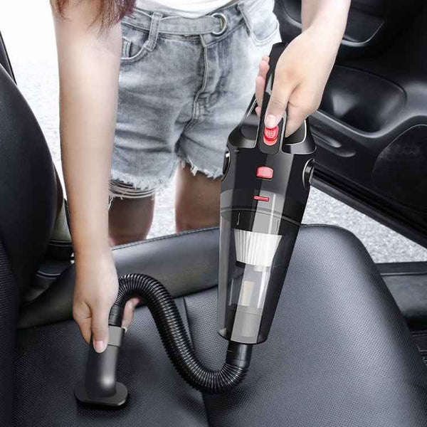 High-Power Small Handheld Car Vacuum Cleaner Wireless Vacuum Cleaner with USB Cable
