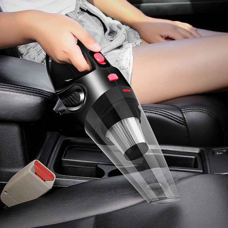 High-Power Small Handheld Car Vacuum Cleaner Wireless Vacuum Cleaner with USB Cable