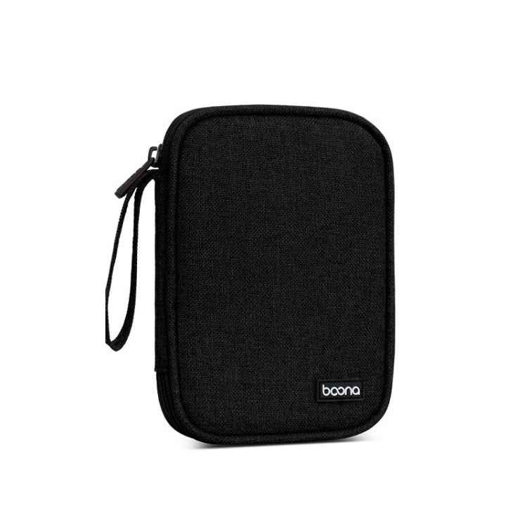 Baona BN-C003 Mobile Hard Disk Protection Cover Portable Storage Hard Disk Bag, Double-layer (Gray), Double-layer (Black), Single-layer (Gray), Single-layer (Black)