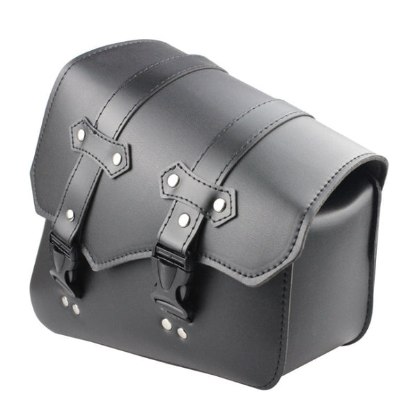 Motorcycle Side Box Package Fast Demolition Triangle Side Bag Leather Cycling Bag