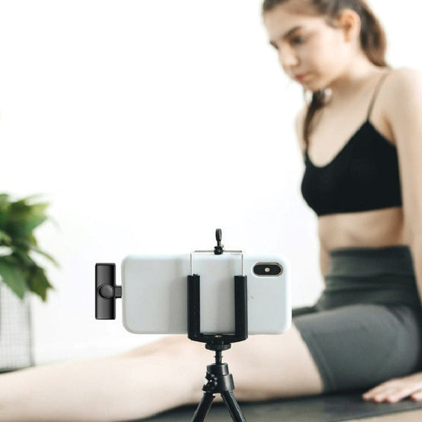 Lavalier Wireless Microphone Mobile Phone Live Video Shooting Small Microphone, Type C  1 To 1, Type-C 1 To 2