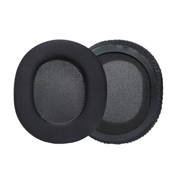 2pcs Sponge Headset Pad for Steelseries Arctis Pro / Arctis 3 / 5 / 7(Black Grey Leather)