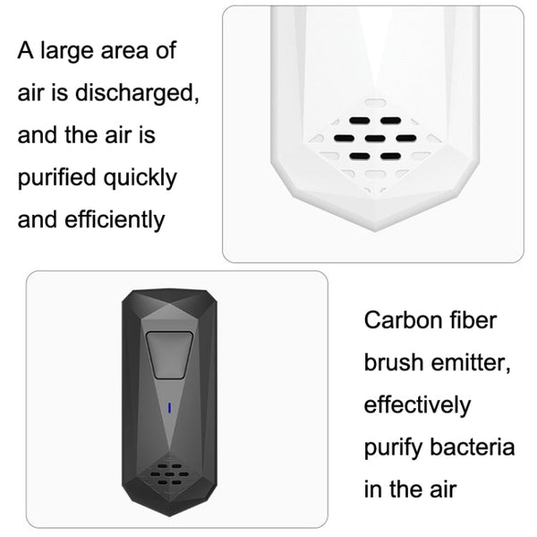 CT02 Negative Ion Air Purifier Pet Deodorant Removal Cleaner, US Plug, EU Plug