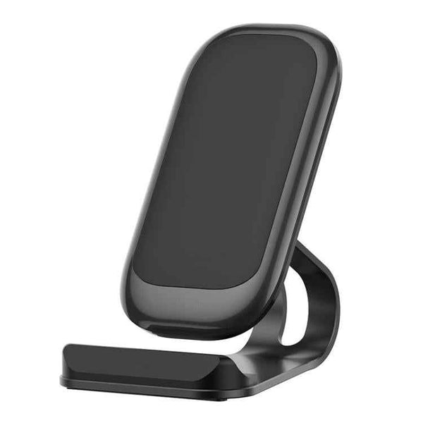 Z01 15W Multifunctional Desktop Wireless Charger with Stand Function, Spec:, MCU (Black), MCU (Silver)