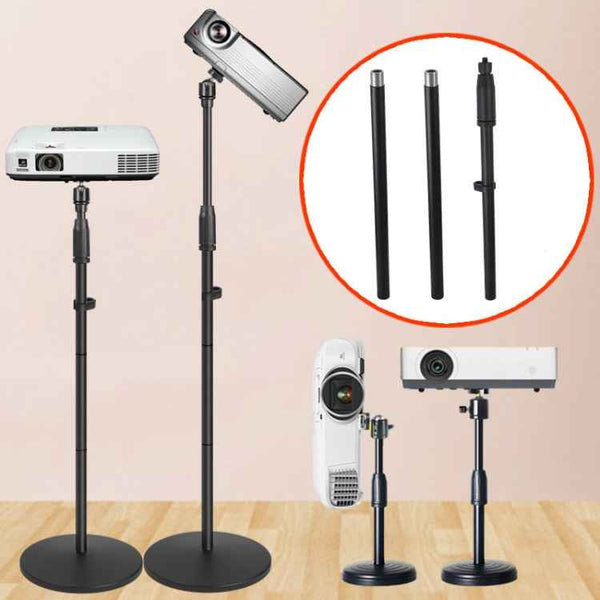 Plus Metal Disc Projector Bracket Camera Floor Desktop Bracket,Size: 0.3m With PTZ