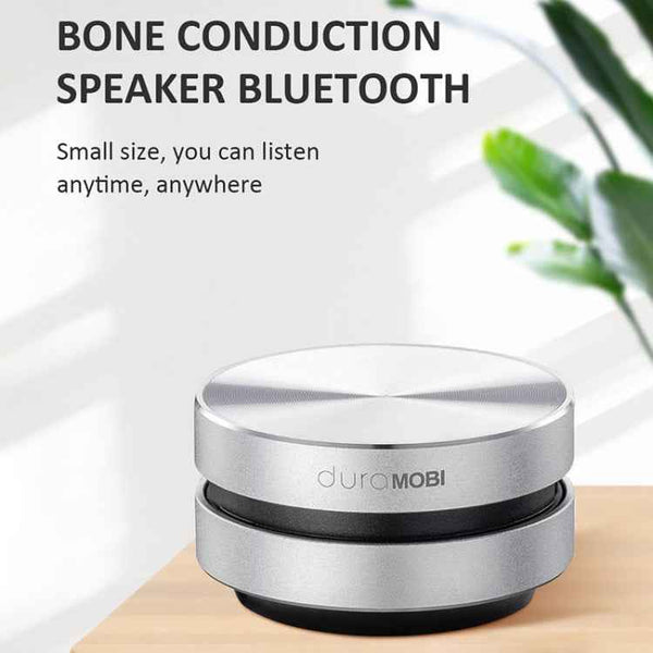 DuraMOBI Hummingbird Black Technology Bone Conduction Wireless Speaker Portable Small Audio, Silver, Black, Red