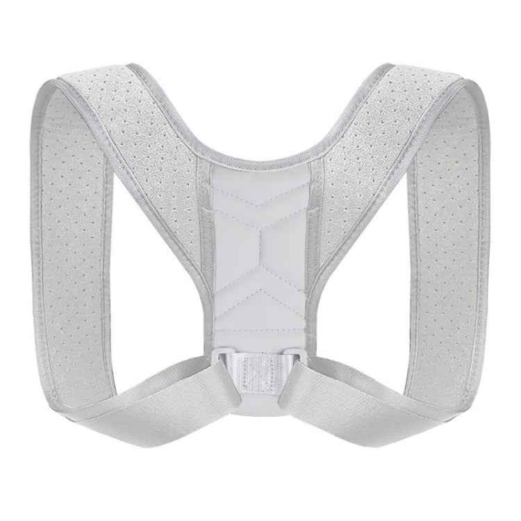 Invisible Breathable Posture Correction Belt Adjustable Back Corrector, Size: S (Gray)