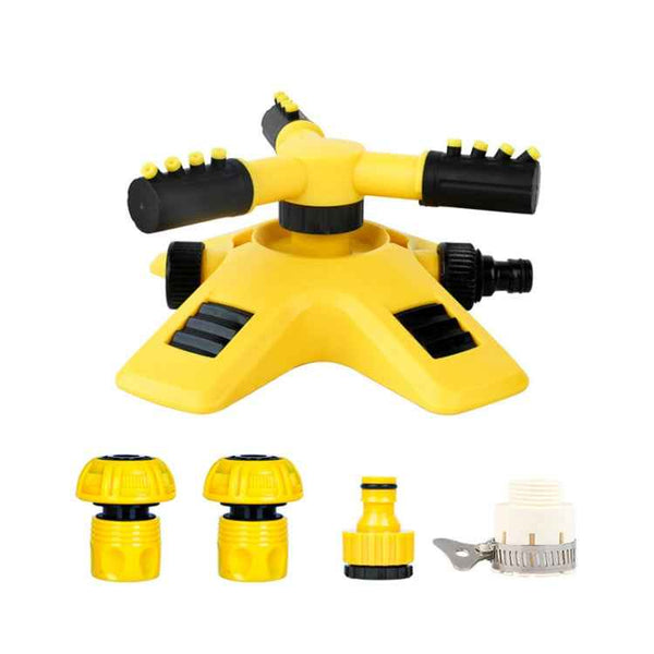360 Degrees Rotating Watering Device, Style: With 4 PCS 1 inch Connector