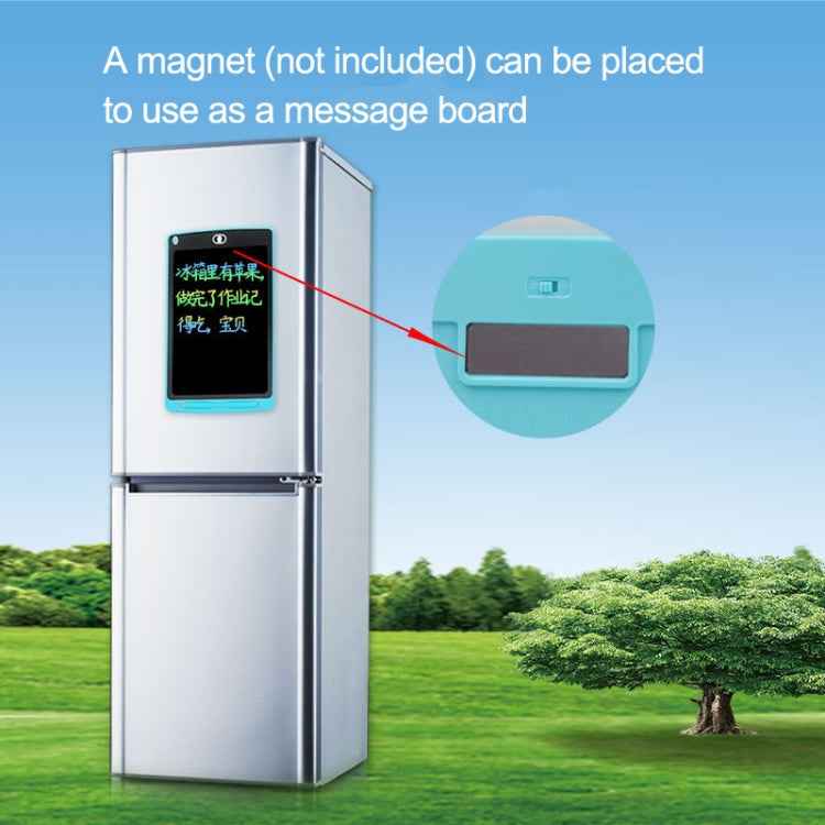 LCD Writing Board Children Hand Drawn Board, Specification: 10 inch Colorful (Light Pink)