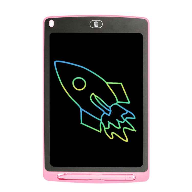 LCD Writing Board Children Hand Drawn Board, Specification: 10 inch Colorful (Light Pink)
