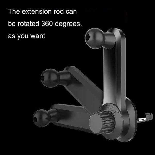Car Extension Hook Mobile Phone Bracket Accessories Round Air Outlet Bracket