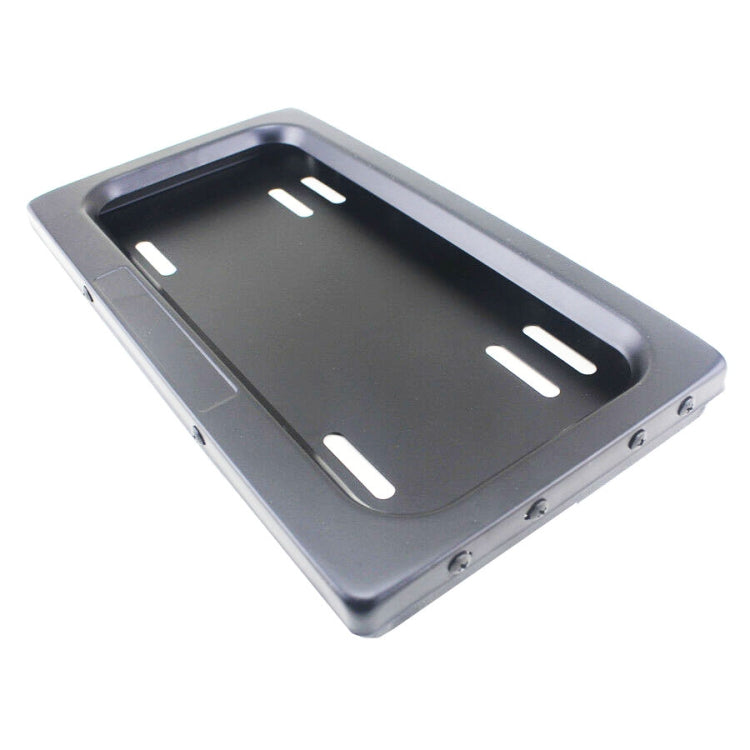 US Standard Rolling Shutter Car License Plate Frame License Plate Bracket, Single License Plate Bracket