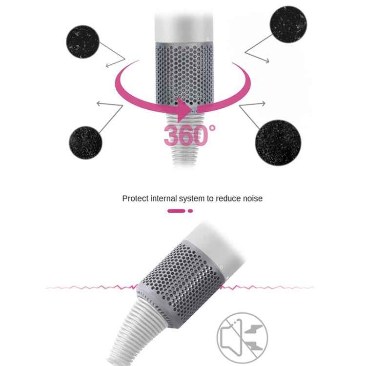 2 PCS Outer Cover Dust Filter for Dyson Hair Dryer HD01/HD03/HD08(Rose Red)