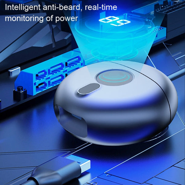 TJ01 Flying Saucer Razor USB Rechargeable Mini Shaver