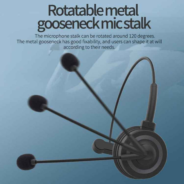 DANYIN BH69 Unilateral Bluetooth Business Talk Headset Customer Service Wireless Voice Wheat(Black)