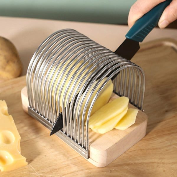 Multifunctional Toast Slicer Cheese Slicing Seat Cutter, Multifunctional Toast Slicer