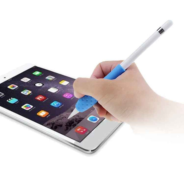 Tablet Stylus Pencil Silicone Case For Apple Pencil 1/2 Gen(Black)