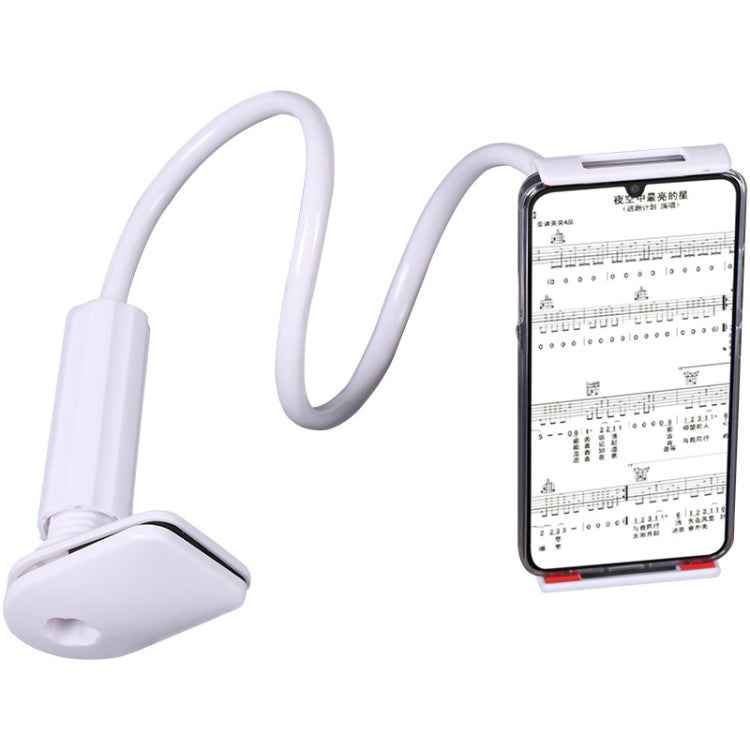 GS06  Live Video Plastic 360 Degree Rotating Phone Guitar Stand (White)