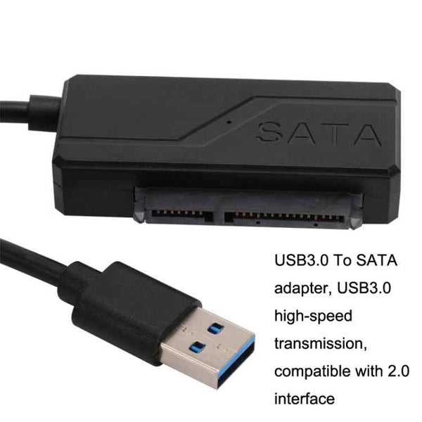 USB3.0 To SATA Cable USB3.0 Easy Drive Line Hard Drive Line, Cable Length: 45cm