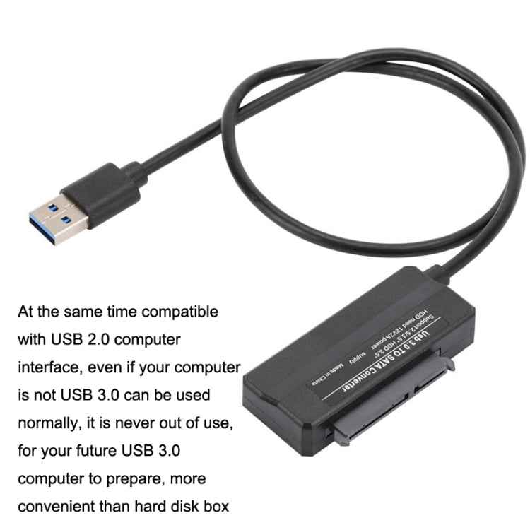 USB3.0 To SATA Cable USB3.0 Easy Drive Line Hard Drive Line, Cable Length: 45cm