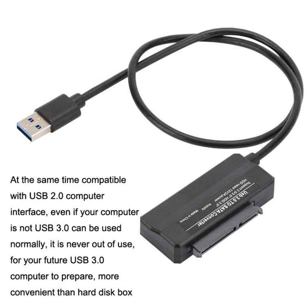 USB3.0 To SATA Cable USB3.0 Easy Drive Line Hard Drive Line, Cable Length: 45cm