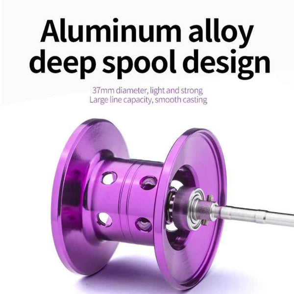 LINNHUE AM2000 7:2:1 High Speed 8KG Max Drag Fishing Reel(Right Hand)