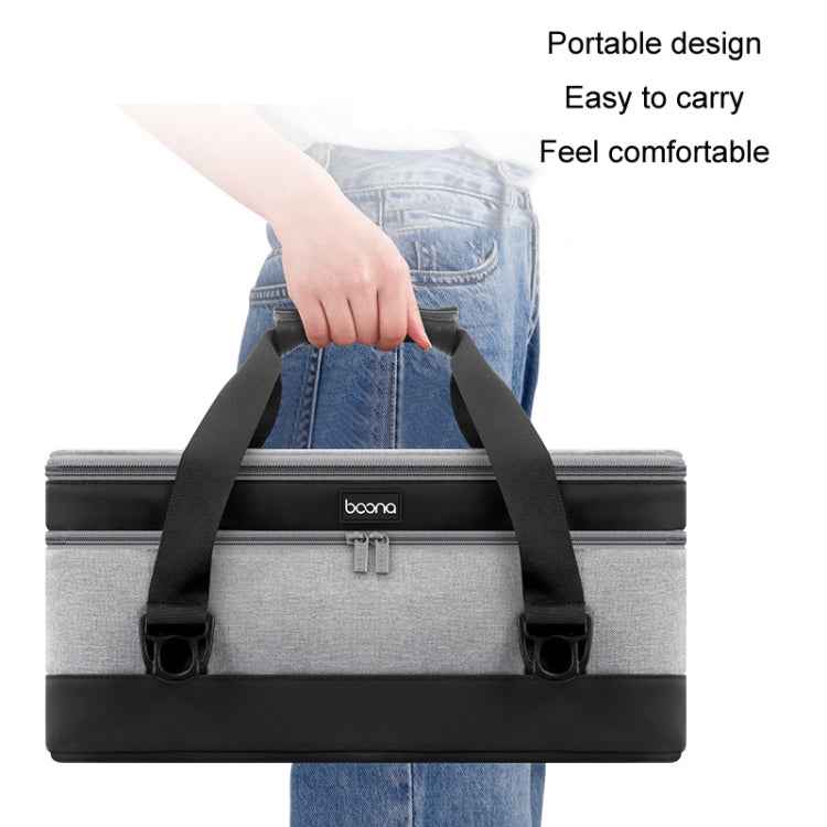 Baona For Dyson Mite Removal Instrument Multifunctional Vacuum Cleaner Storage Bag, Fabric:, Oxford Cloth, Leather