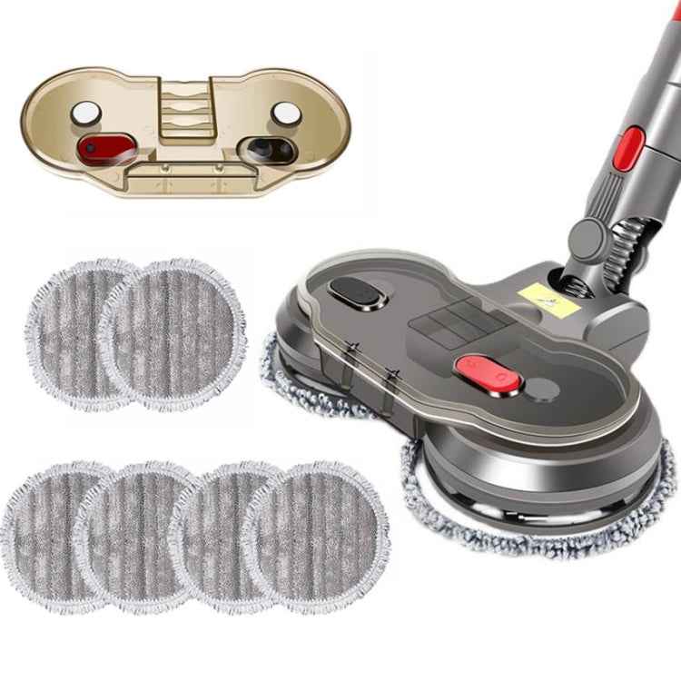 For Dyson V15 Vacuum Cleaner Electric Wet Dry Mopping Head With Water Tank & 6pcs Rag