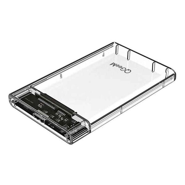 Micro-USB QGeeM USB3.0 Transparent High-Speed 2.5 Inch Universal Laptop External Hard Disk Box