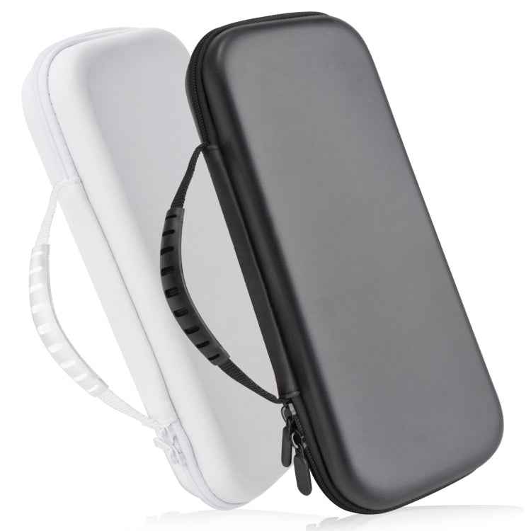 For ASUS ROG Ally Game Console EVA Leather Grain Handbag Clutch Protective Bag(Black)