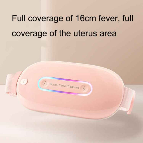 Intelligent Palace Warming Belt Three-speed Temperature Control Palace Belt(Pink)