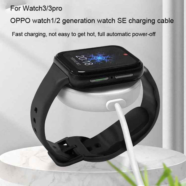 For OPPO Watch 2 Watch USB Port Magnetic Charger Charging Cable(Red)