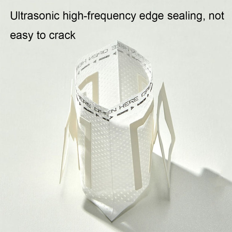 Ear-mounted Coffee Filter Portable Drip Coffee Filter Paper Coffee Powder Filter Bag