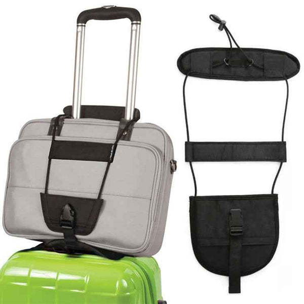 Lever Box Packing Belt Tour Box Fastener Wear-Resistant Binding Strap Adjustable Tightening Band(Black)