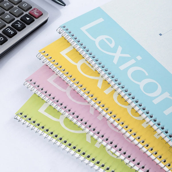 Deli 7688 A4 60-pages Spiral Bound Notebook Live Page Office Business Notepad