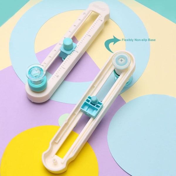 360 Degree Rotating Manual Round Cutter DIY Circle Cutting Tool