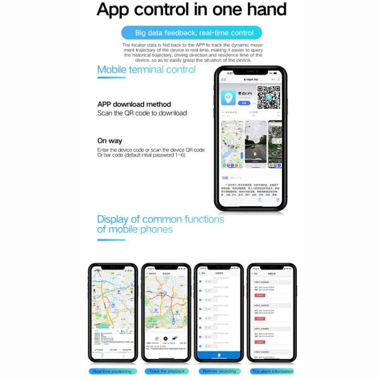 2G Car Motorcycle Waterproof GPS Tracking Locator(Box Packing)