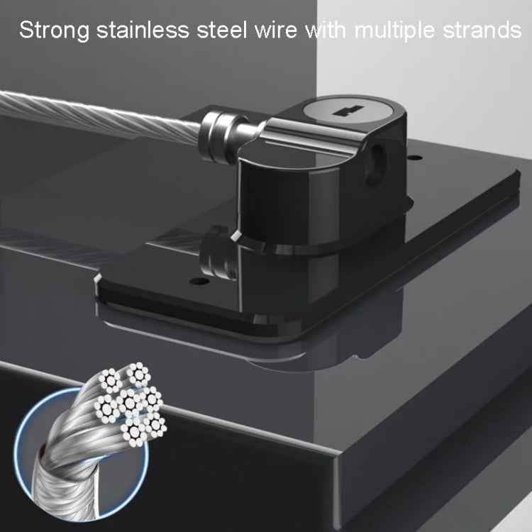 Multifunctional Children Window Safety Lock With Key Refrigerator Cabinet Lock Dual Purpose Limator(White)