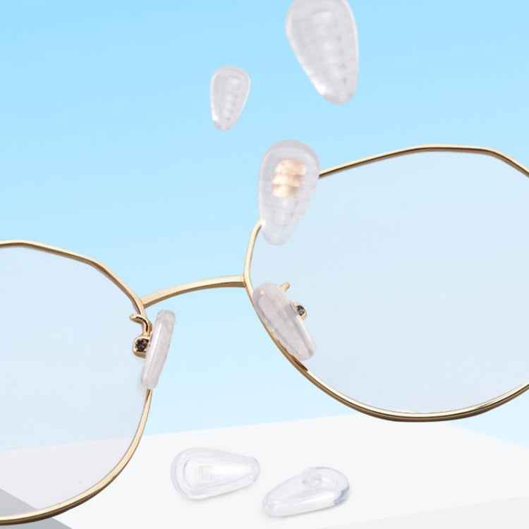 25pairs Eyeglasses Airbag Nosepiece Silicone Soft Nose Pad Universal Accessory, Model: Medium