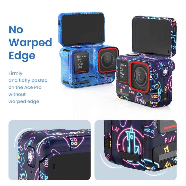 For Insta360 Ace Pro aMagisn Body Sticker Sports Camera Accessories