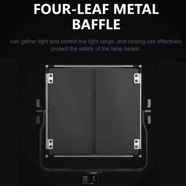 Pixel K80 RGB 45W 2600-10000K 552 LEDs Photography Fill Light Panel Lamp With LCD Display,US Plug Standard Set