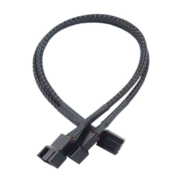 Computer PWM Temperature Control Cooling Fan Extension Cable Chassis HUB Connector