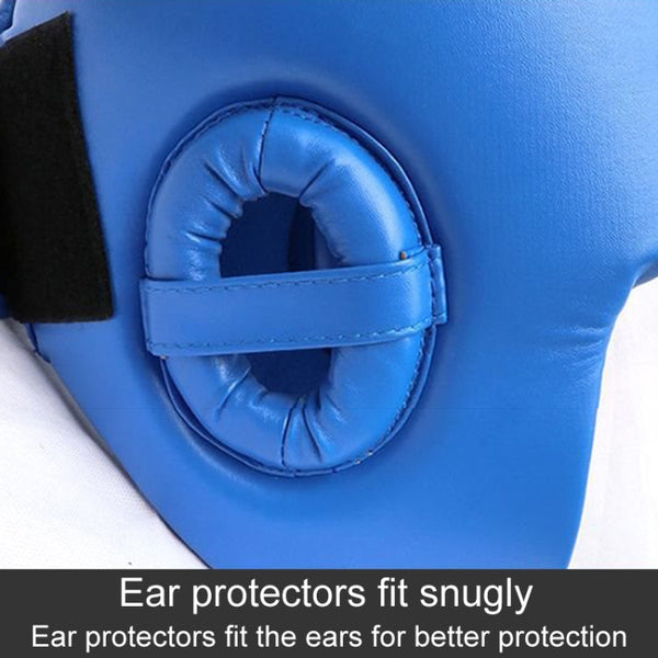 Sparring Boxing Helmet Thai Combat Competition Heads Protection Cover, S, M, L