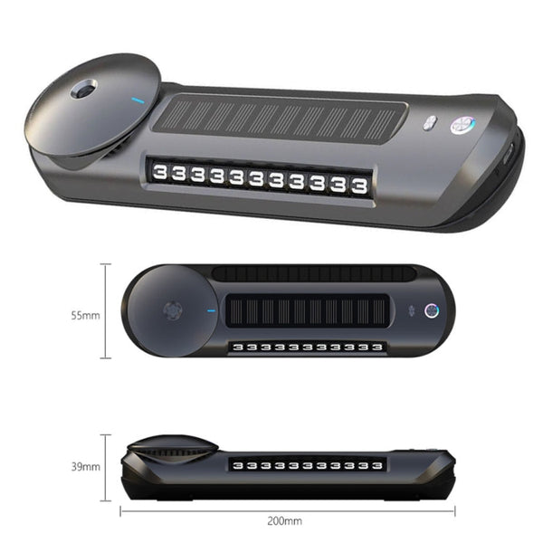 Solar Car Smart Spray Aromatherapy Machine Parking Sign