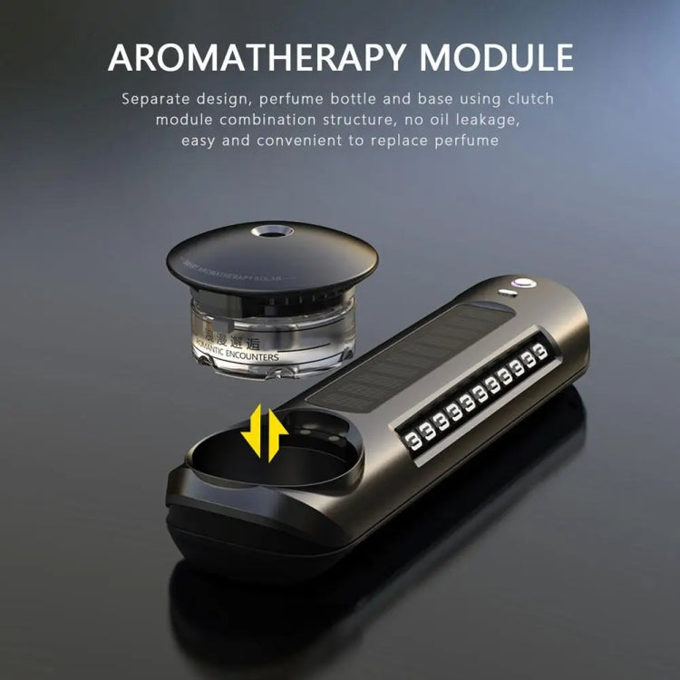Solar Car Smart Spray Aromatherapy Machine Parking Sign