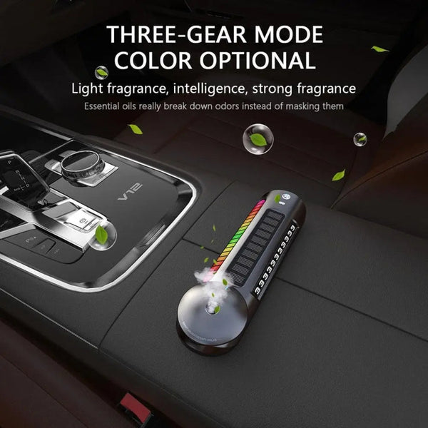 Solar Car Smart Spray Aromatherapy Machine Parking Sign
